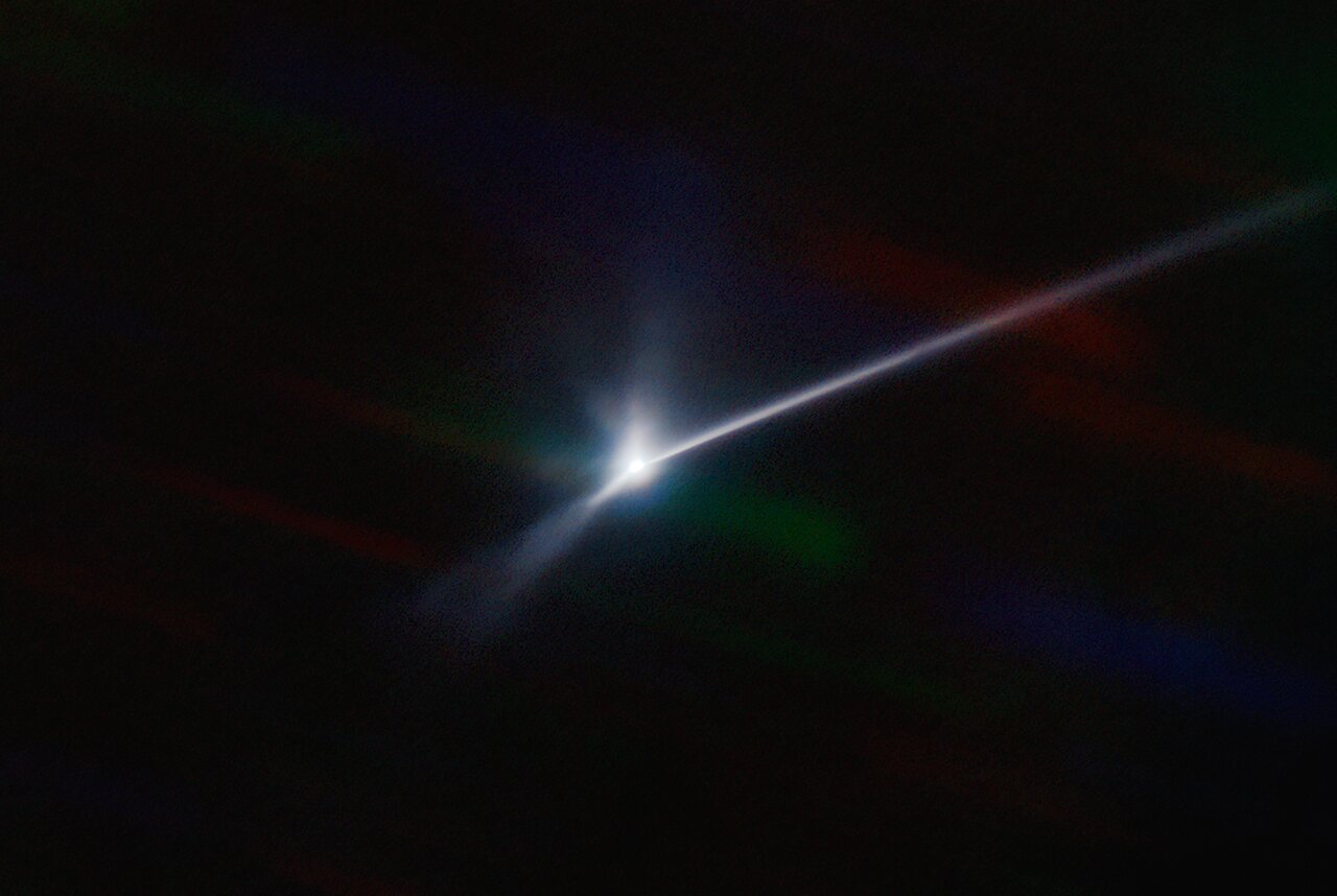 Aftermath of DART Collision with Dimorphos Captured by SOAR