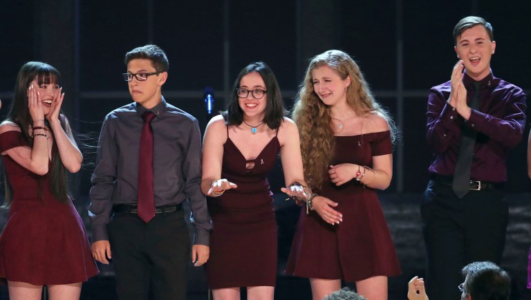 Taken down from city parks, basketball hoopps and backboards sit in a row outside a city stoarage facility as a statewide stay-at-home order remains in effect in an effort to reduce the spread of the virus Monday, April 6, 2020, in Wheat Ridge, Colo. The new coronavirus causes mild or moderate symptoms for most people, but for some, especially older adults and people with existing health problems, it can cause more severe illness or death.
