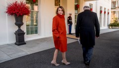 Nancy Pelosi’s red coat is coming back to stores in 2019 after its viral moment