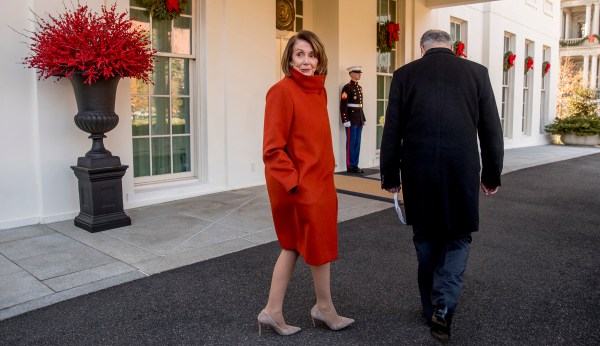 Nancy Pelosi’s red coat is coming back to stores in 2019 after its viral moment