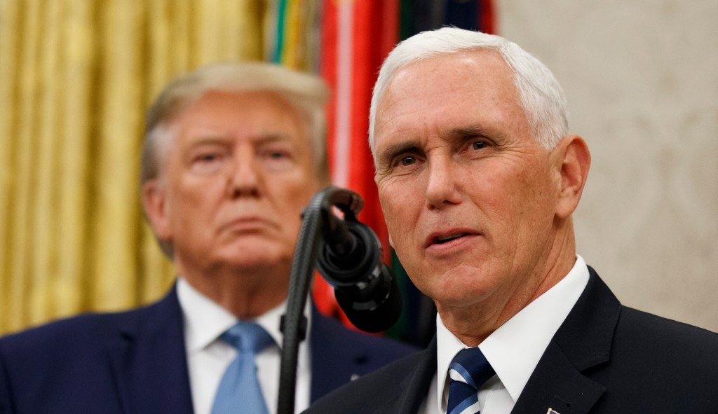 Mike Pence says loyalty pledge is about the debate more than Trump
