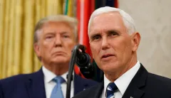 Mike Pence says loyalty pledge is about the debate more than Trump