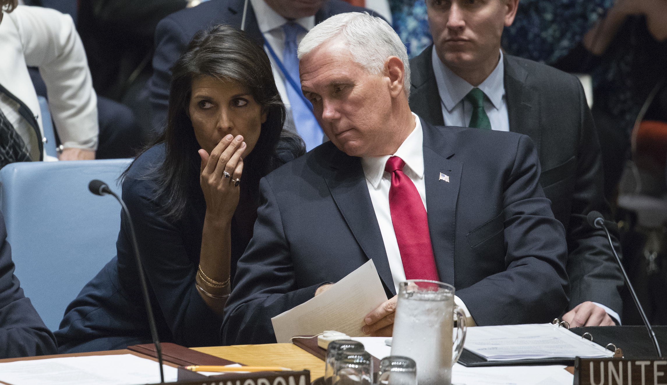Mike Pence, Nikki Haley