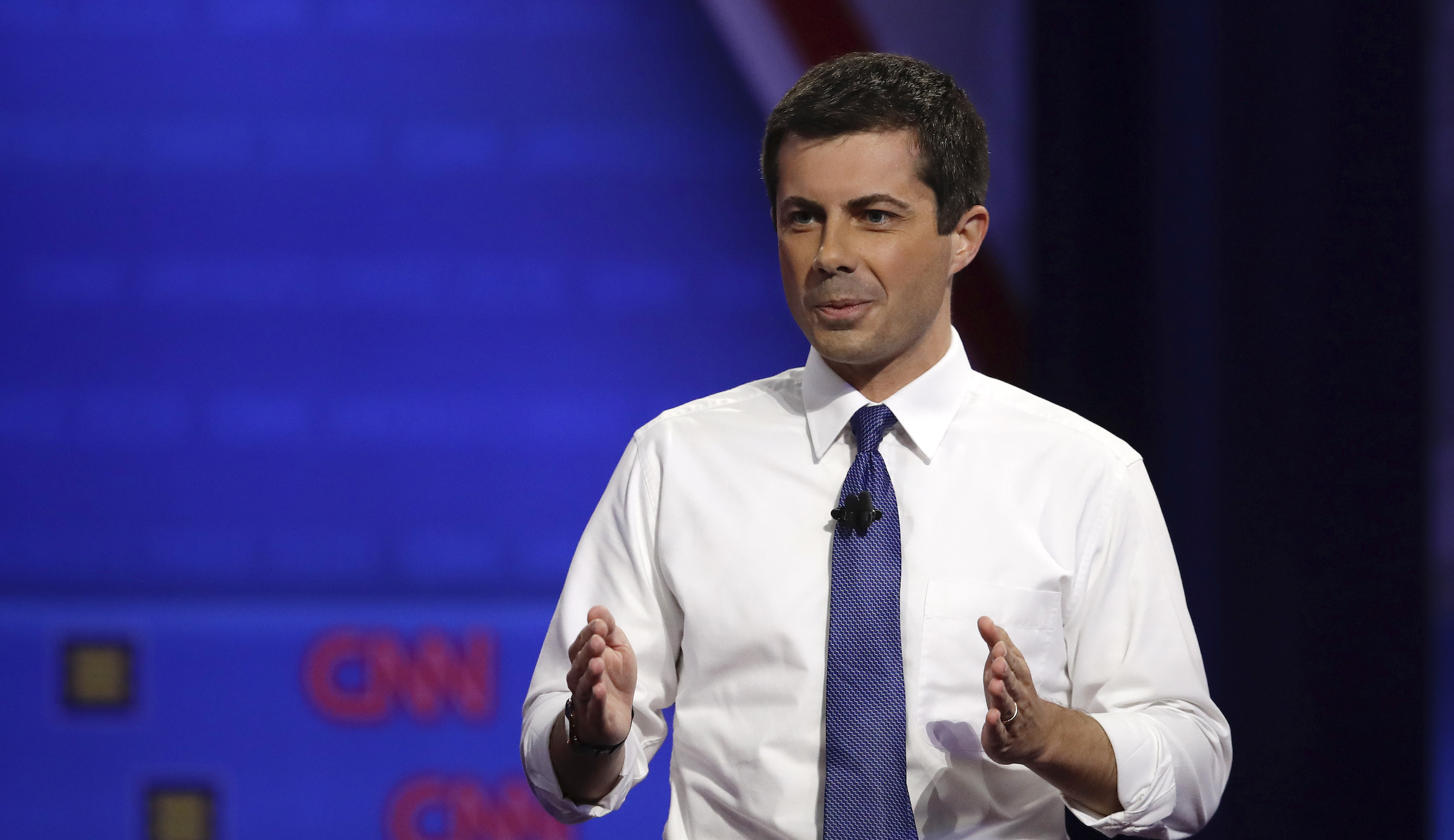 Buttigieg interrupted by transgender protesters at town hall