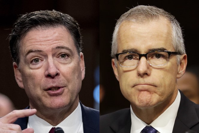 Watchdog finds no wrongdoing in Comey and McCabe getting picked for audits
