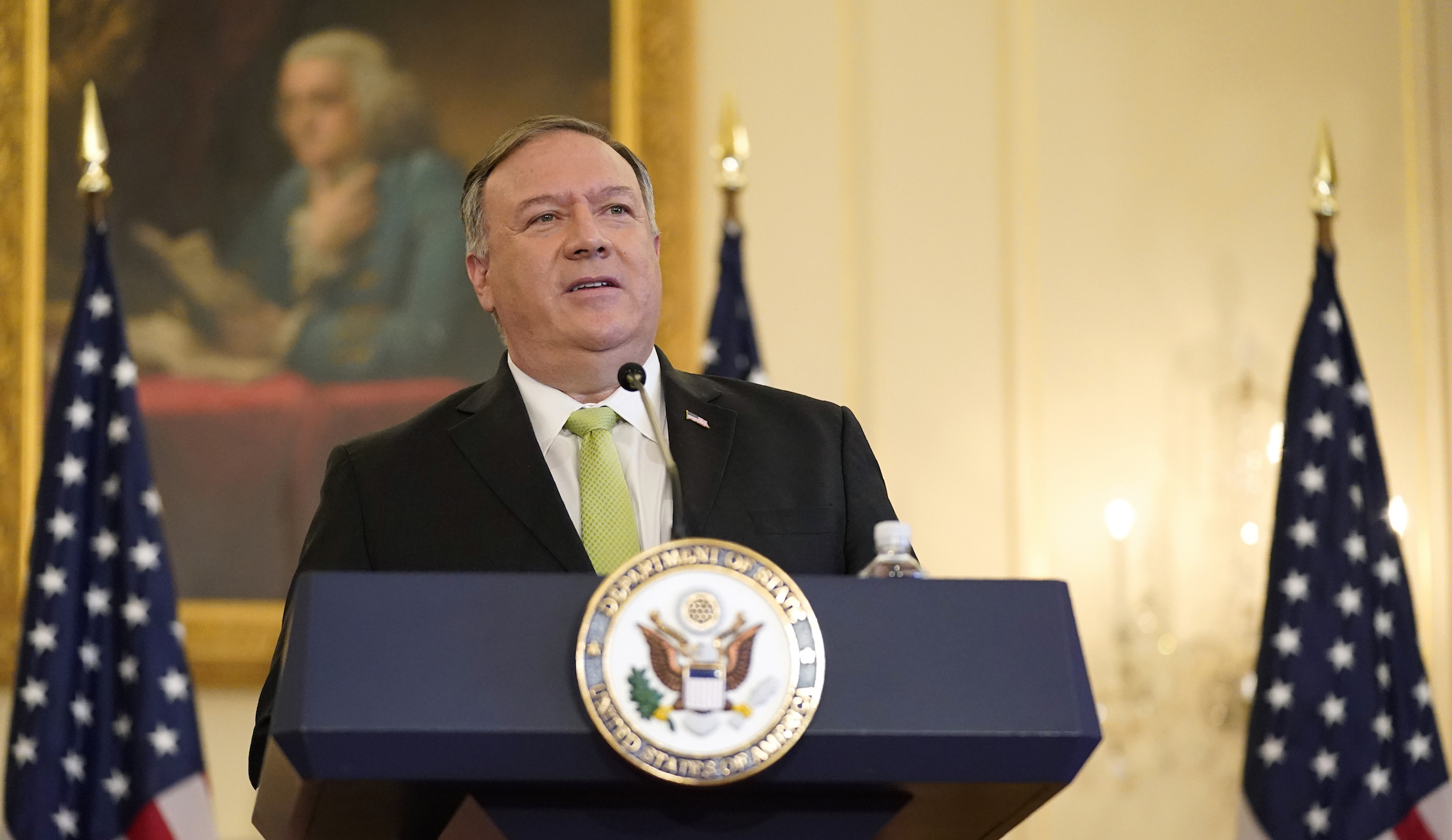 Exclusive: Pompeo threatens China with sanctions over Iran arms deals