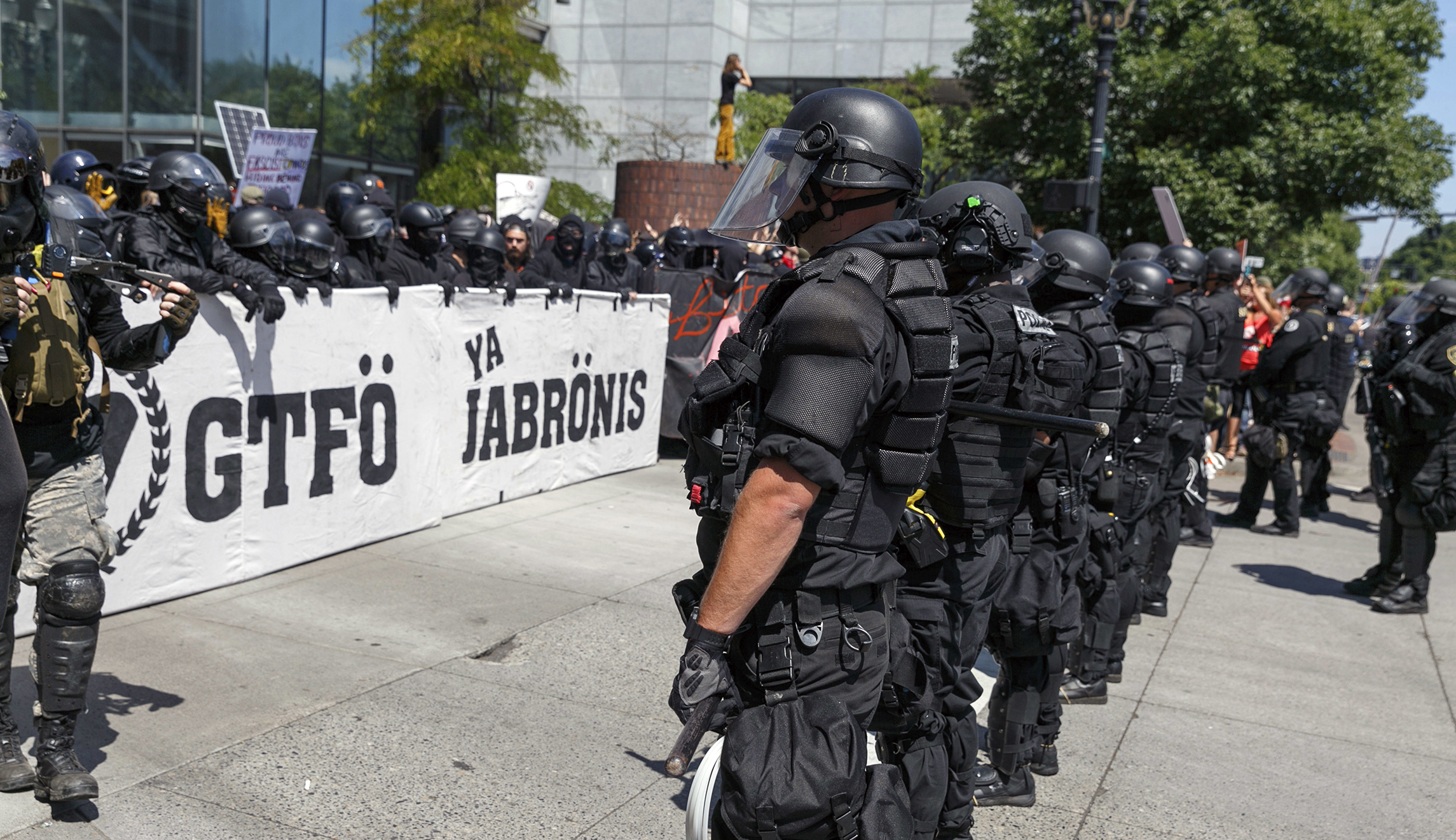 Why Trump is winning the national policing argument