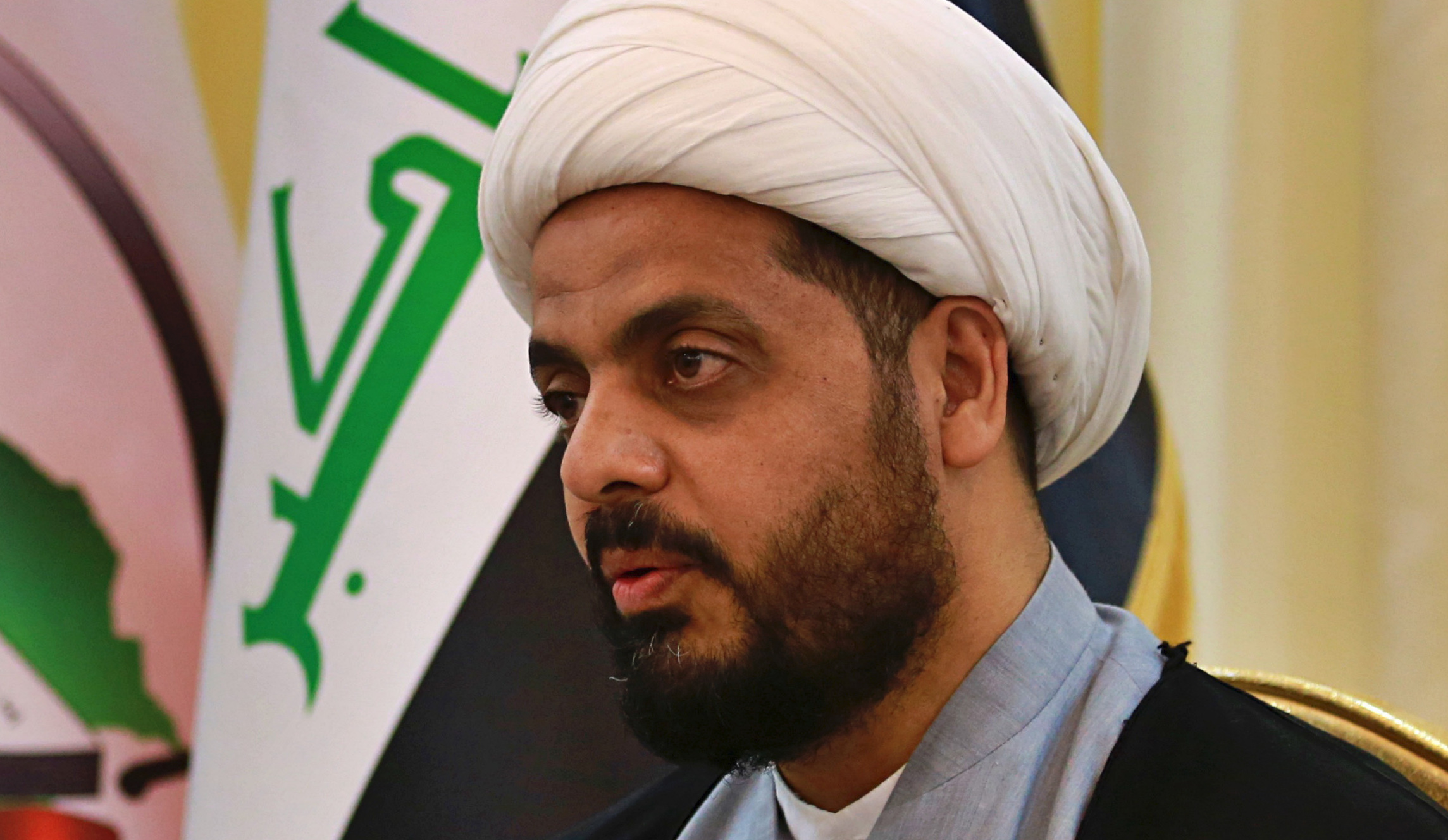 Iran-backed terrorist-turned-politician leads demonstration against US Embassy in Iraq