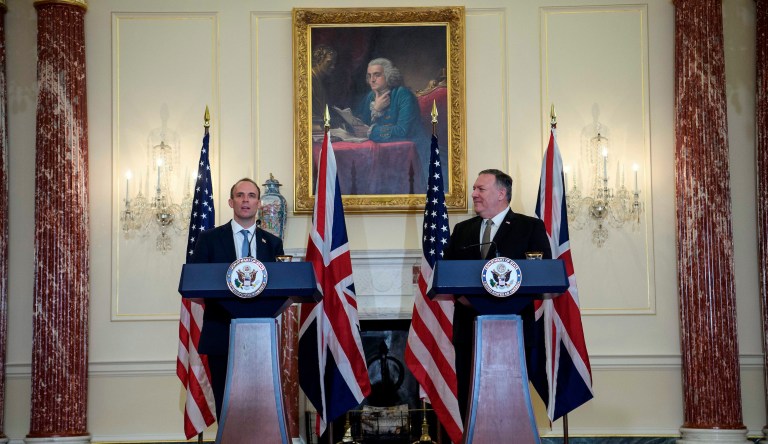 UK coordinating with US to sanction Belarus