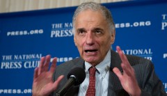Ralph Nader, seen as 2000 election spoiler, scolds ‘squabbling’ Warren and Sanders