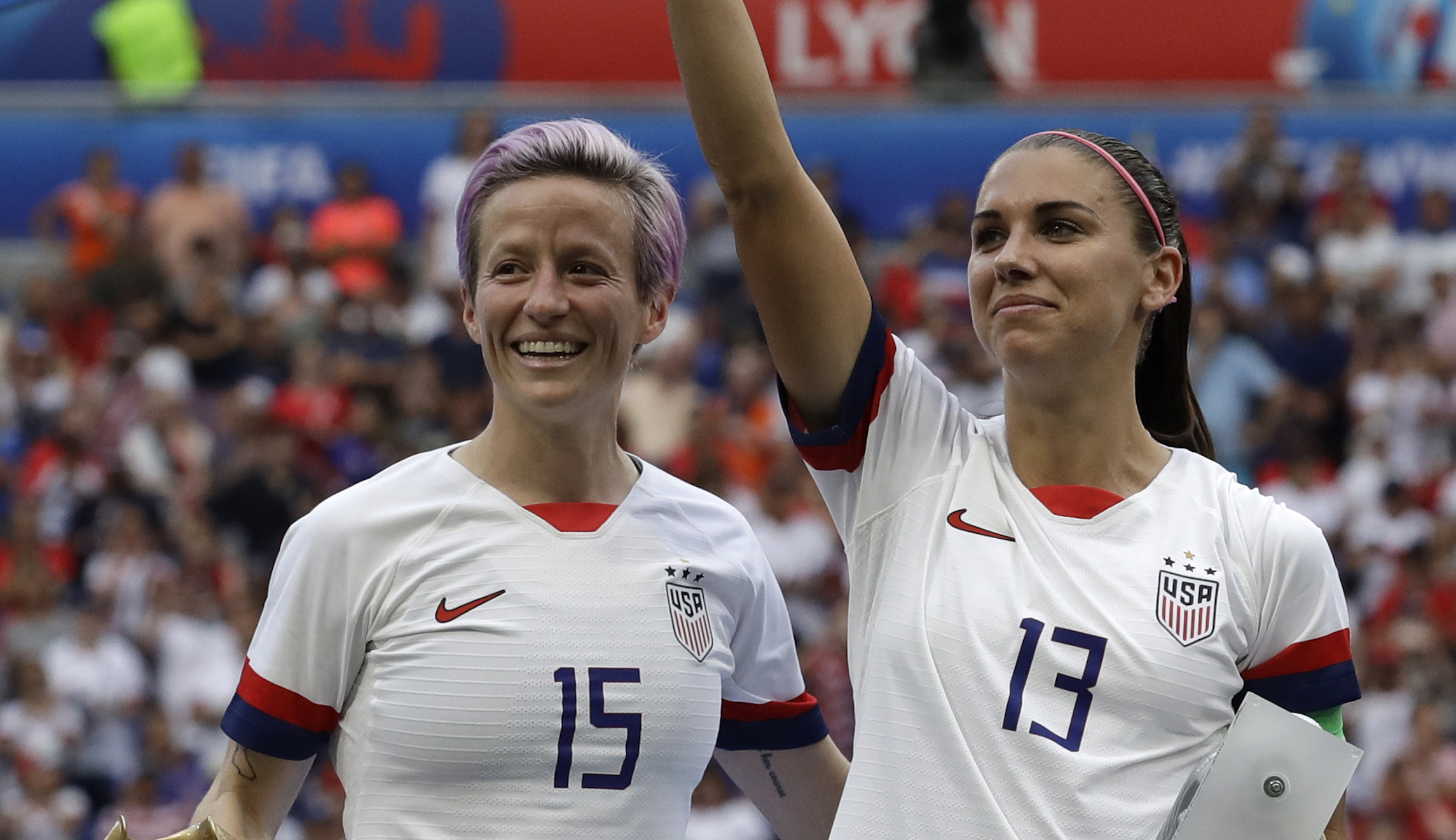 ‘Morally repugnant’: Soccer star Megan Rapinoe says her pay would triple if she were a man