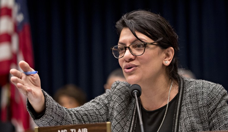 Rep. Rashida Tlaib, a Democrat from Michigan.