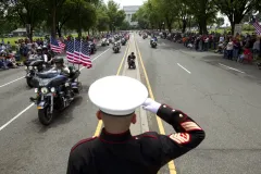 Bikers roar into DC by the hundreds of thousands for Rolling Thunder tribute to POWs, MIAs