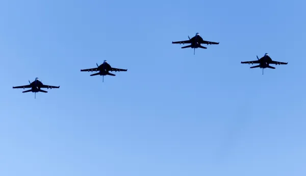 First all-female flyover honors service of groundbreaking pilot Rosemary Mariner