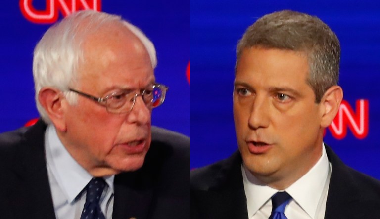 Bernie Sanders, Tim Ryan.