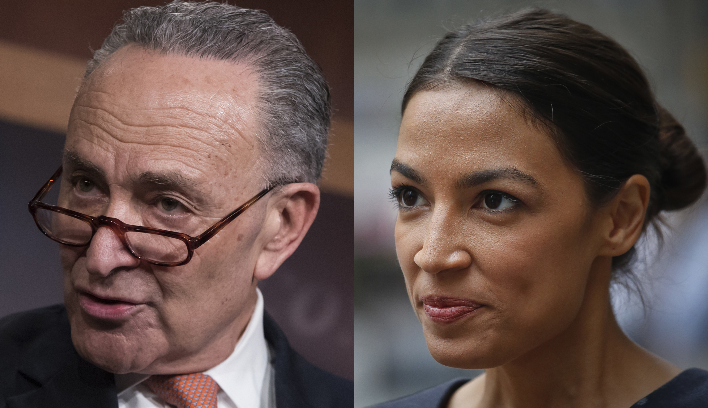Schumer says Democrats are ‘united’ on policy as Ocasio-Cortez visits Washington