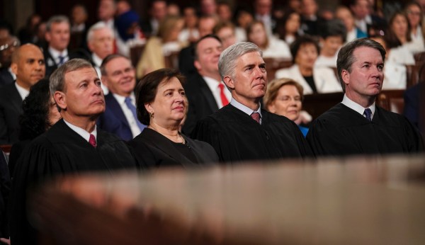 Four Supreme Court justices set to attend the State of the Union