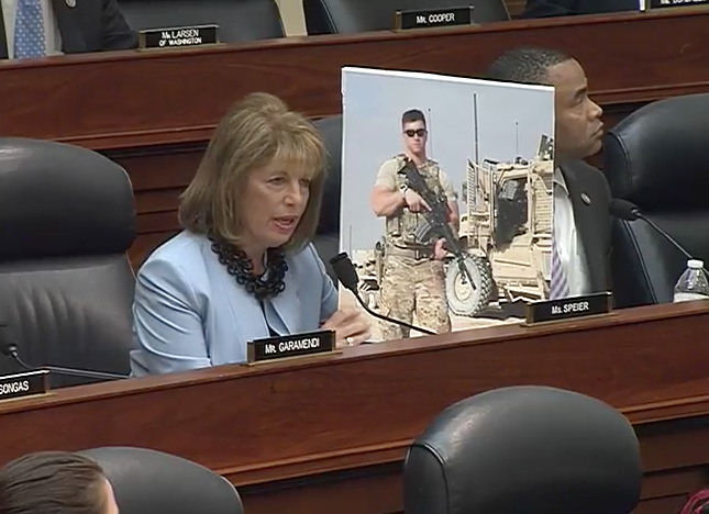 Jackie Speier challenges Jim Mattis on transgender troops policy: Are they a ‘burden?’