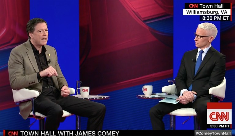 James Comey ‘a little concerned’ Trump doesn’t laugh enough, searched YouTube for evidence