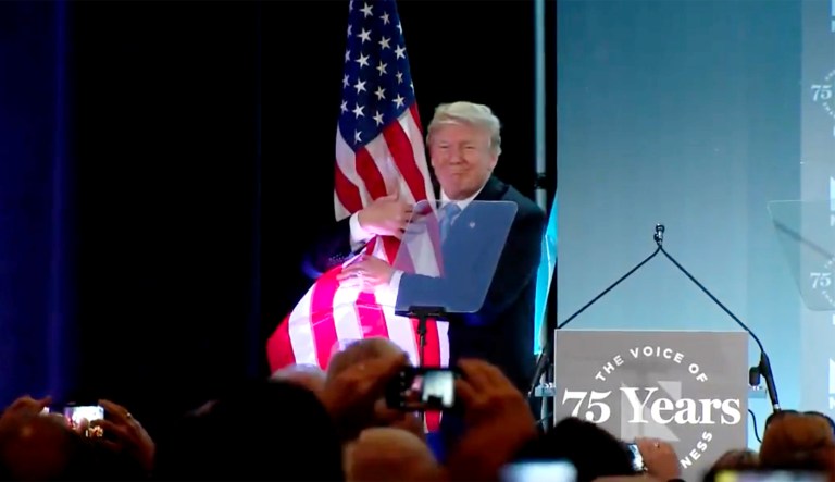 Trump at Independence Day celebration: ‘Biden is perhaps the most unpatriotic president in American history’