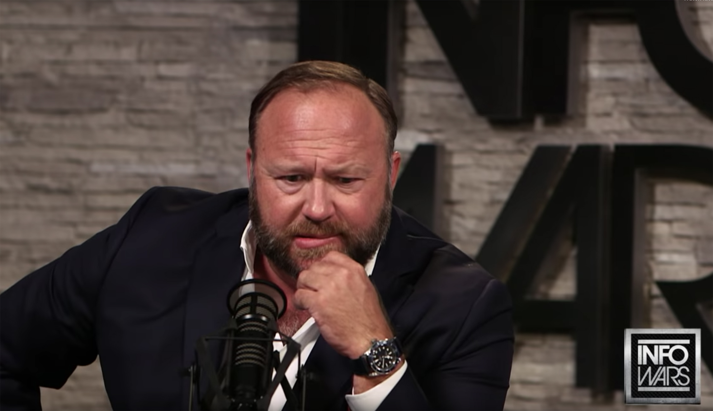 Alex Jones temporarily banned from Facebook