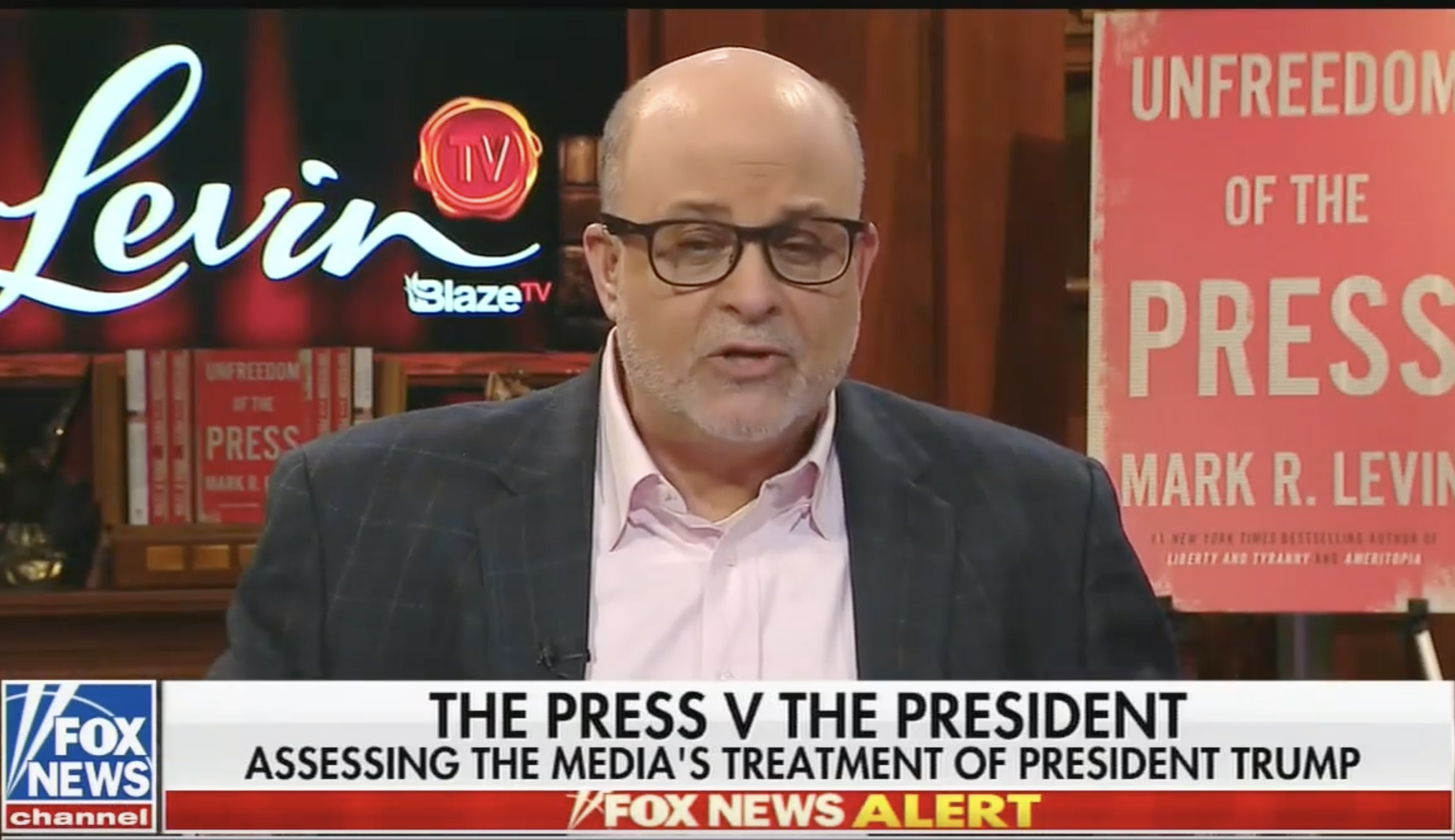 Mark Levin claims Trump ‘most abused’ POTUS in history