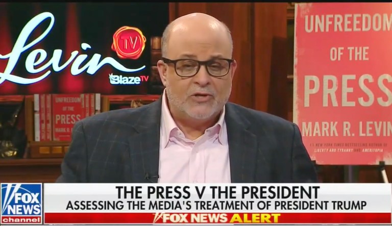 Mark Levin claims Trump ‘most abused’ POTUS in history