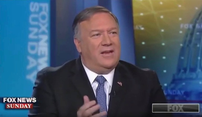 A visibly irritated Mike Pompeo calls Chris Wallace’s question ‘ridiculous’