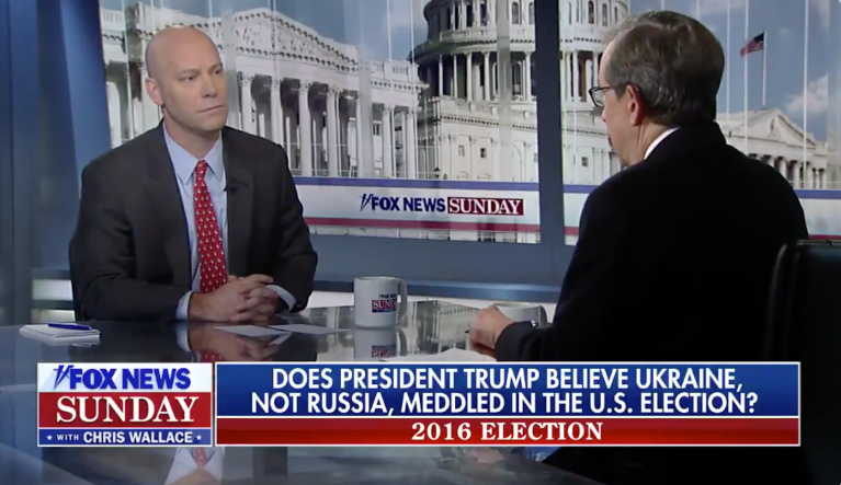 'Why does the president think it’s still worth investigating?': Chris Wallace grills Pence aide on Ukraine theory