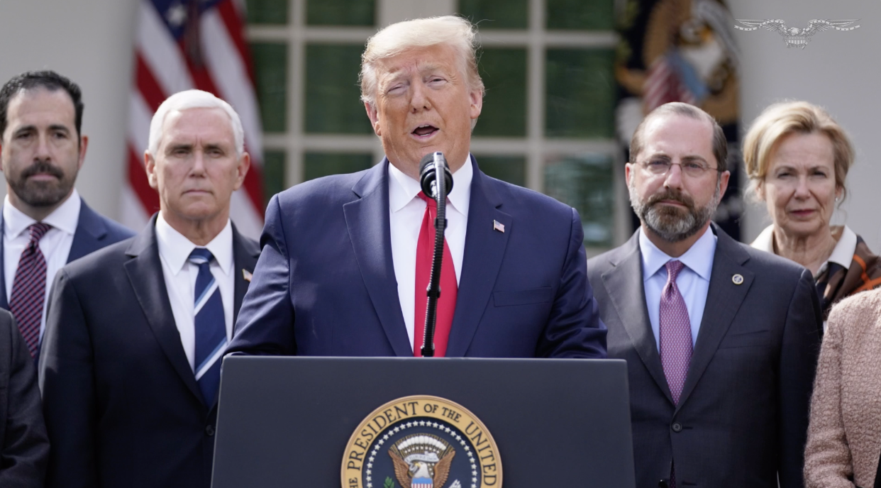 Trump reverses course: ‘I’m all for masks’