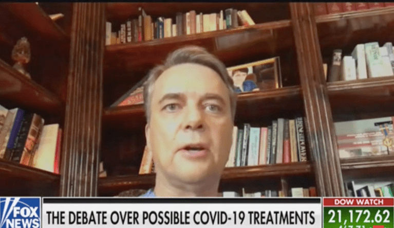 ‘Good safety profile’: Surgeon who was Kansas governor defends use of anti-malarial medication to treat coronavirus