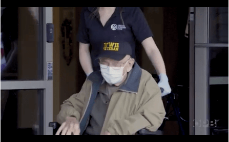 ‘I made it’: 104-year-old World War II veteran defeats coronavirus in time for birthday celebration