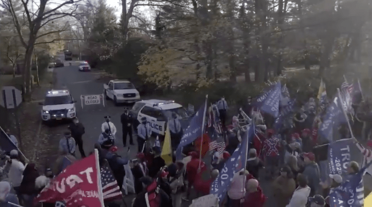 Dozens gather near New Jersey governor’s home to protest coronavirus restrictions