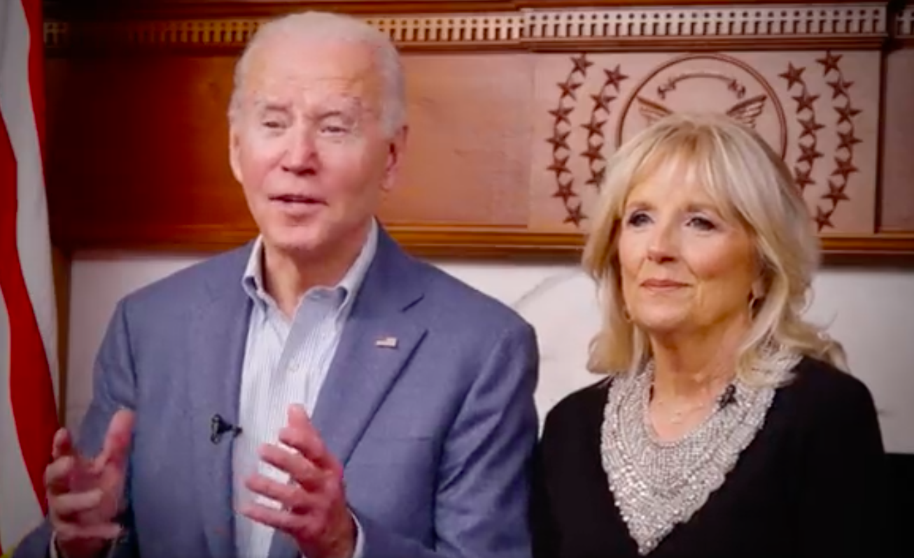 Joe and Jill Biden say there is ‘no quitting in America’ in New Year’s Rockin’ Eve message