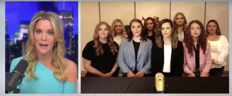 Sorority tells Megyn Kelly girls are in ‘constant fear’ with trans woman in sisterhood