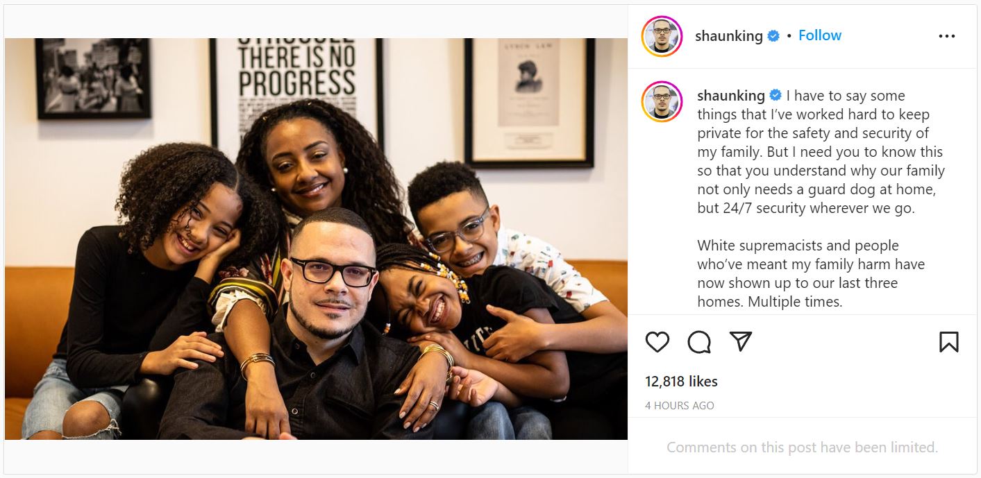 Shaun King Instagram Post.JPG