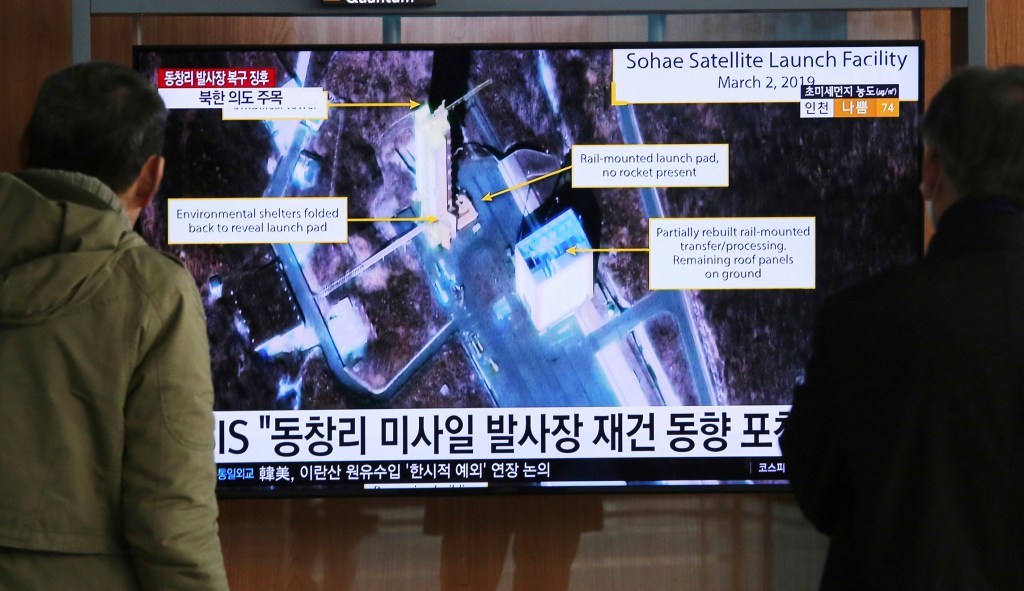 North Korea may be rebuilding launch facility after inconclusive summit