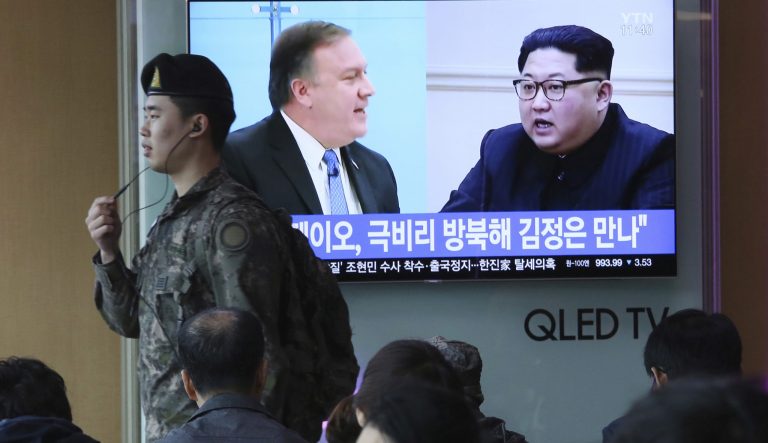 Mike Pompeo lands in North Korea