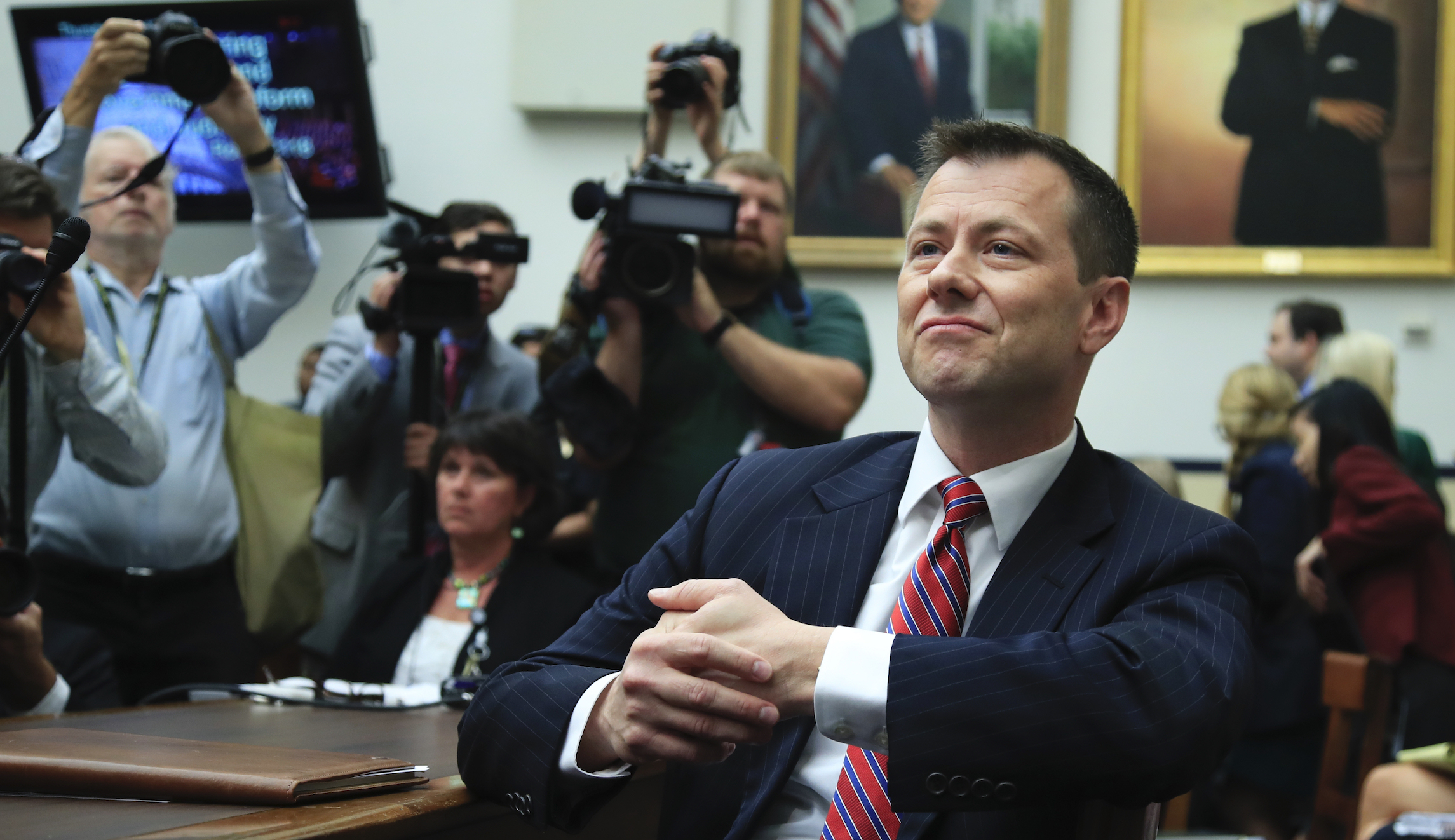 ‘You deserve to be divorced, not fired’: Peter Strzok quotes wife in arguing against FBI firing for anti-Trump texts