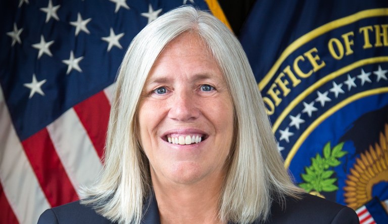 Sue Gordon is pictured.