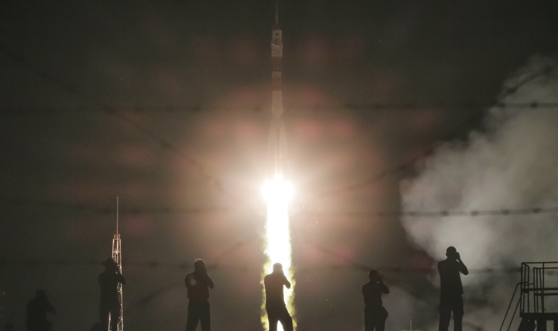 WATCH: Astronauts launch to space on 50th anniversary of Apollo 11 moon landing