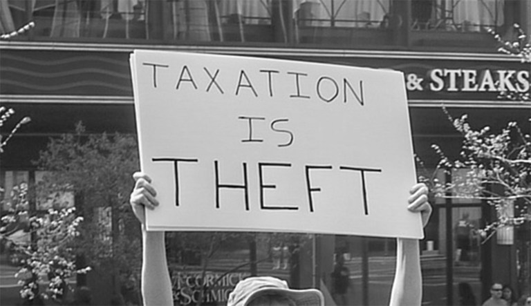 Conservative students need to cut the silly ‘taxation is theft’ slogan