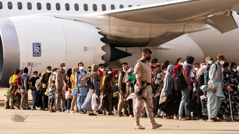 Private sector steps up: Filling Afghan withdrawal shortfall