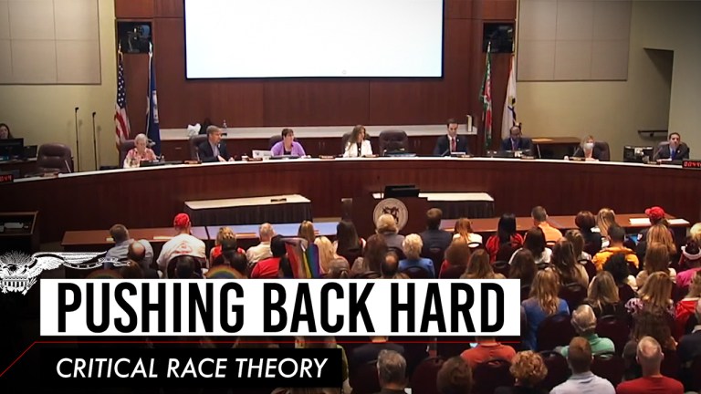 Loudoun school board meeting erupts over critical race theory and transgender content, two arrests made