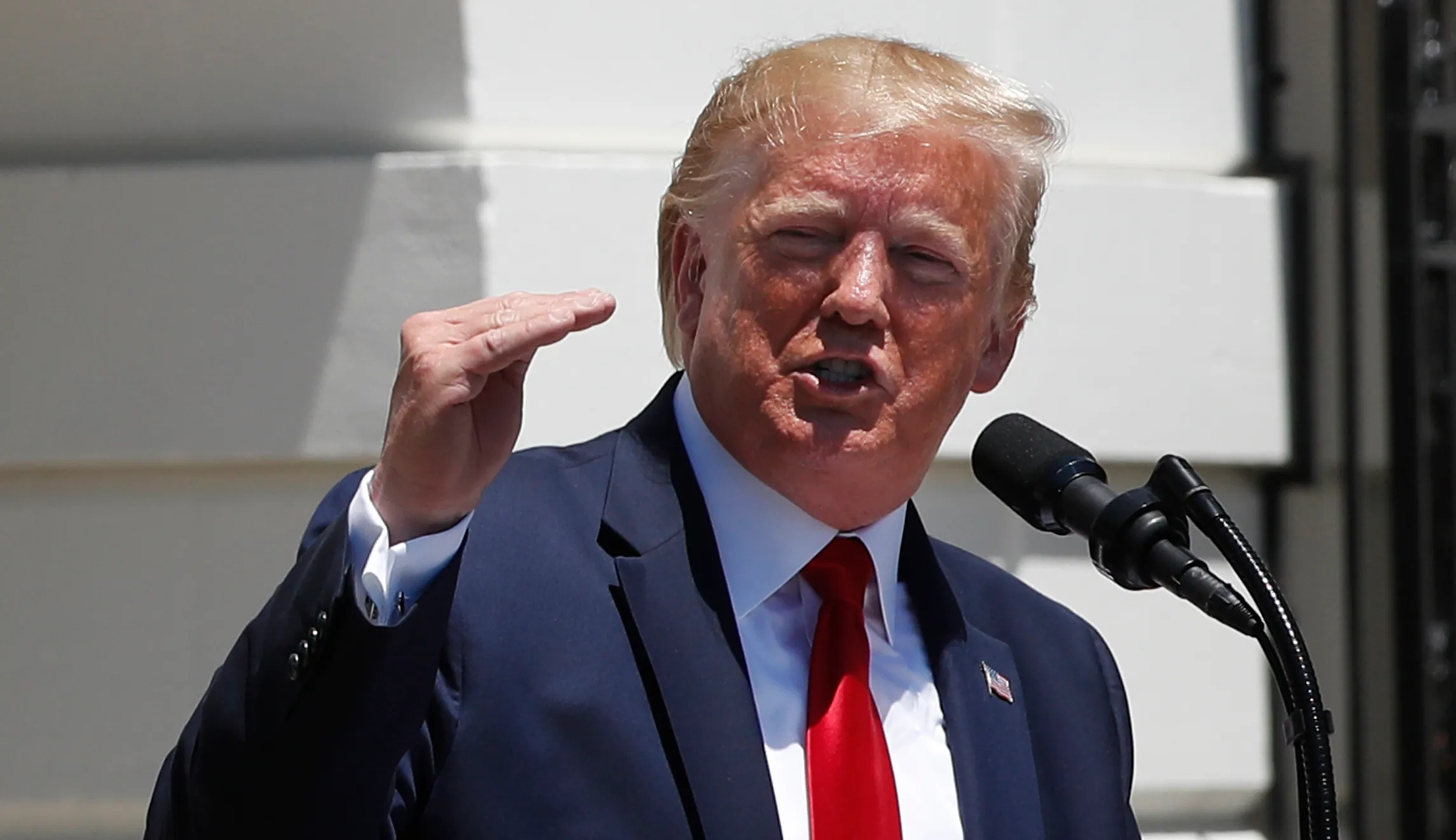 WATCH: Trump again blasts liberal members: ‘If you’re not happy, you can leave’