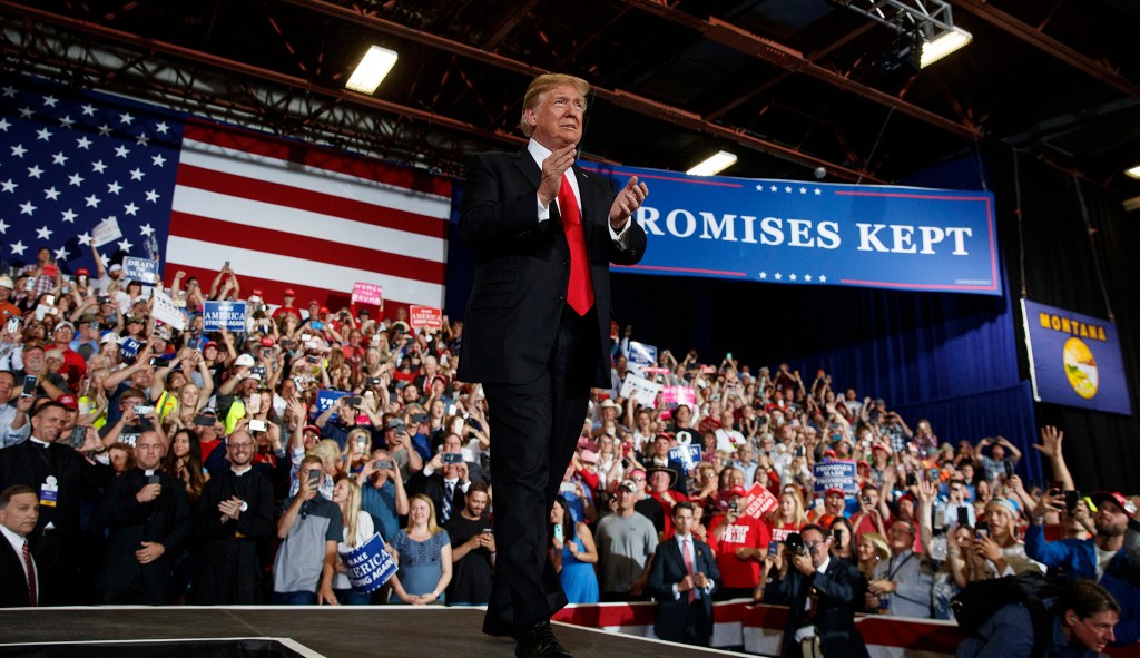 Republican insiders relieved Trump sticks to teleprompter with acceptance speech