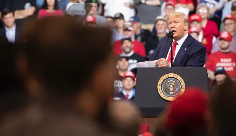 Trump unsure of weakest Democrat, but supporters say Biden and Warren easiest to beat