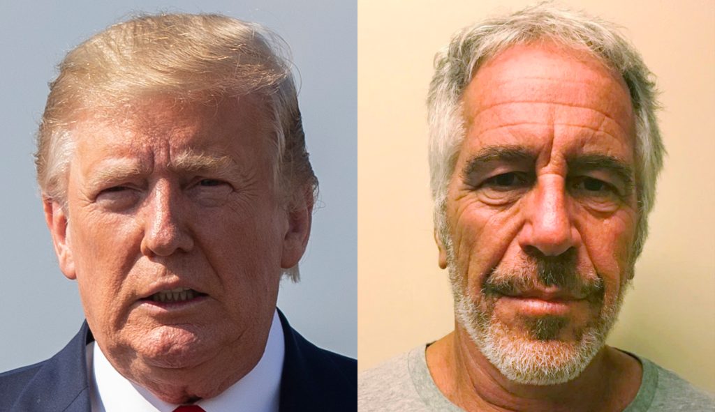 New Epstein flight logs show Trump flew on his plane in 1997