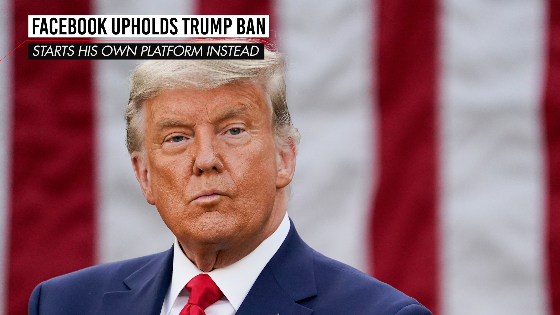 Trump’s political future could be hurt by Facebook ban