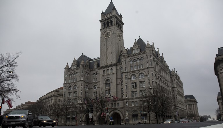 The Trump International Hotel stands in Washington, D.C., U.S., on Tuesday, Jan. 17, 2017.